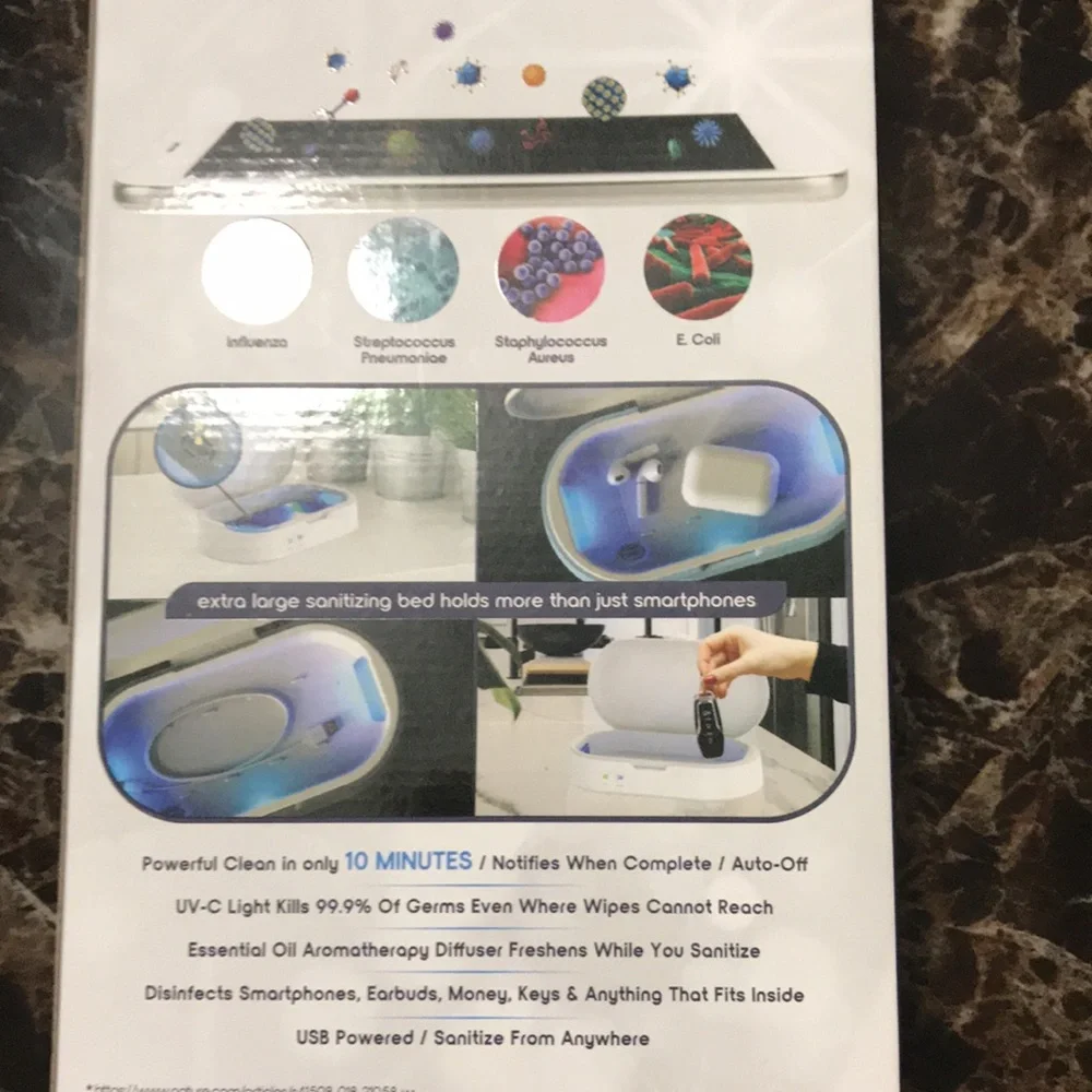 PhoneSpa Phone & Accessory UV-C Sanitizer